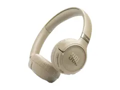 JBL TUNE 680NC - Hodetelefoner med mikrofon on-ear - Bluetooth - trådløs, kablet - aktiv støydemping - beige