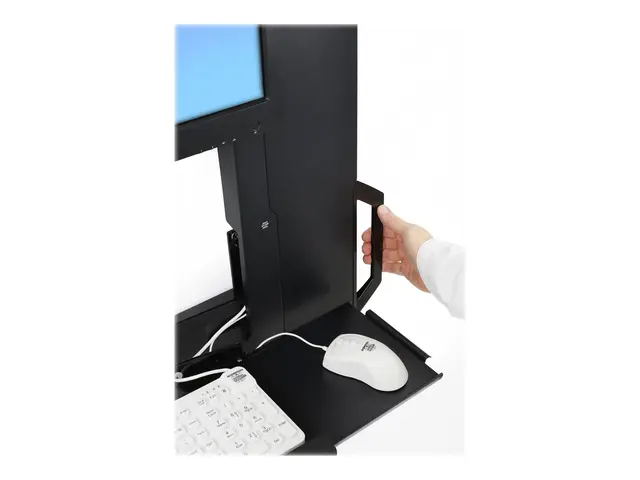 Ergotron StyleView Sit-Stand Vertical Lift, High Traffic Area - Mo...