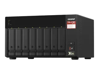 QNAP TS-873A - NAS-server - 8 brønner - SATA 6Gb/s RAM 8 GB - Gigabit Ethernet / 2.5 Gigabit Ethernet