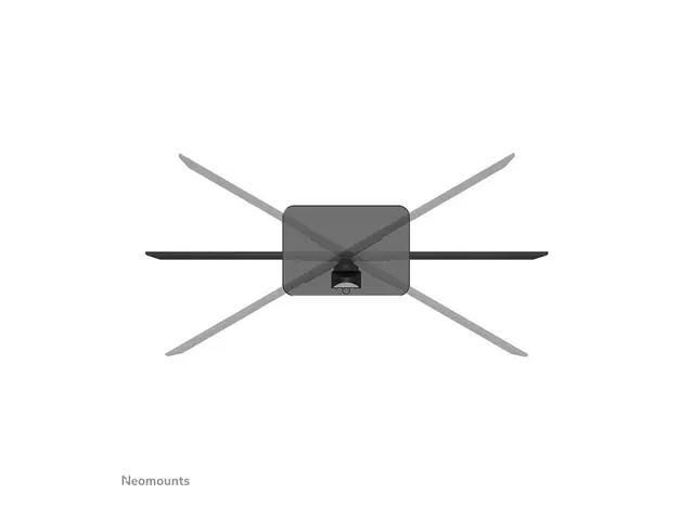 Neomounts DS45-430BL12 - Stativ for TV stål svart skjermstørrelse:...