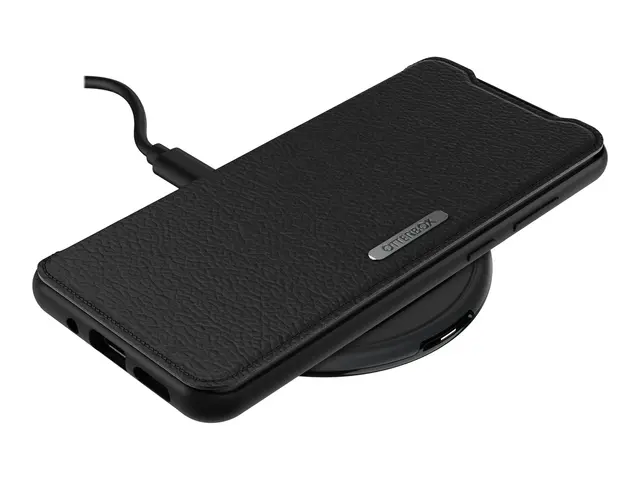 OtterBox Strada Series - Lommebok for mobiltelefon - lær, polykarb...