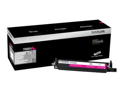 Lexmark 700D3 - Magenta - original - fremkallersett LCCP - for Lex...