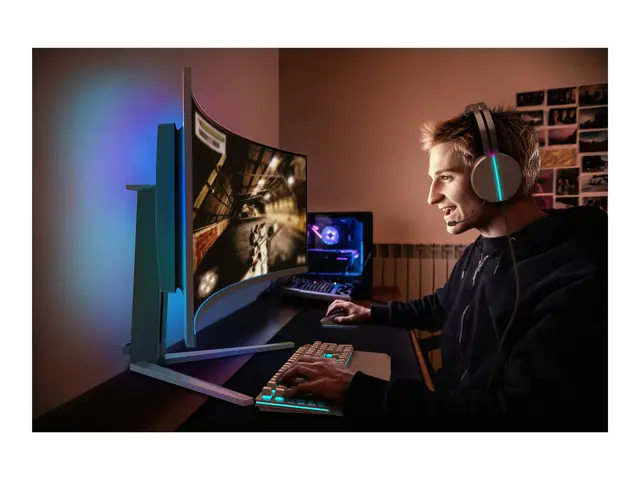 Philips Evnia 8000 49M2C8900 - OLED-skjerm gaming kurvet 49" (48.9...