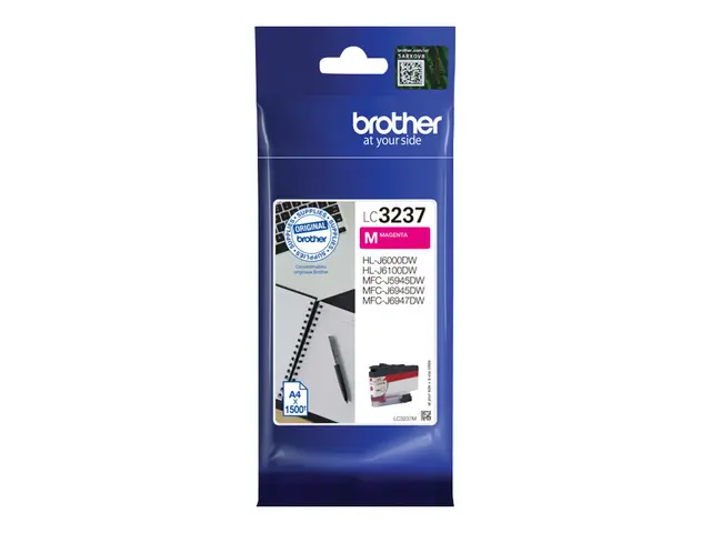 Brother LC3237M - Magenta original blekkpatron for HL-J6000DW, HL-...
