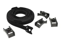 APC - Slakksl&#248;yfe for kabelstyring - svart TAA-samsvar (en pakke 10) - for P/N: SMTL1000RMI2UC, SMX1000C, SMX1500RM2UC, SMX1500RM2UCNC, SMX750C, SMX750CNC