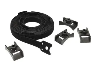 APC - Slakksl&#248;yfe for kabelstyring - svart TAA-samsvar (en pakke 10) - for P/N: SMTL1000RMI2UC, SMX1000C, SMX1500RM2UC, SMX1500RM2UCNC, SMX750C, SMX750CNC