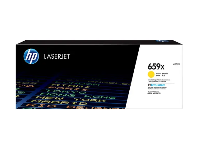 HP 659X - Gul original LaserJet tonerpatron (W2012X) for Color Ent...