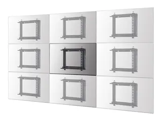 Neomounts WL95-800BL1 - Monteringssett (veggmontering) for flatpanel - stål - svart - skjermstørrelse: 42"-70"