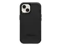 OtterBox Defender Series - Baksidedeksel for mobiltelefon MagSafe-samsvar - polykarbonat, syntetisk gummi - svart - for Apple iPhone 15 Pro