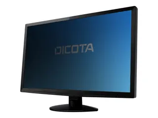 DICOTA Secret - Personvernfilter for skjerm 2-veis - klebemiddel - 22" bredde - svart
