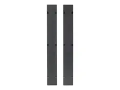 APC - Paneldekke for rackkabelstyring svart - 42U - TAA-samsvar (en pakke 2) - for P/N: SMX1000C, SMX1500RM2UC, SMX1500RM2UCNC, SMX750C, SMX750CNC, SRT5KRMXLW-TW