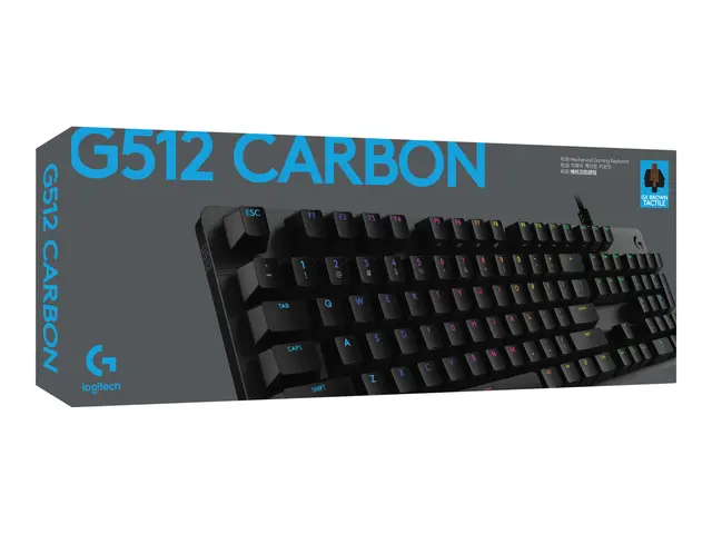Logitech Gaming G512 - Tastatur bakgrunnsbelyst USB QWERTZ Tysk ta...
