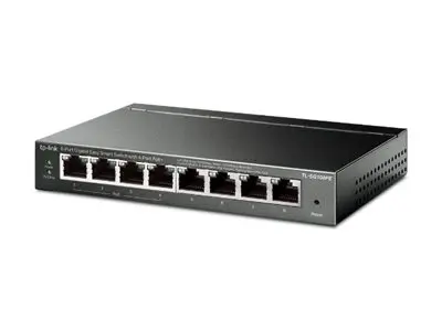 TP-Link Easy Smart TL-SG108PE - Switch smart 4 x 10/100/1000 (4 Po...