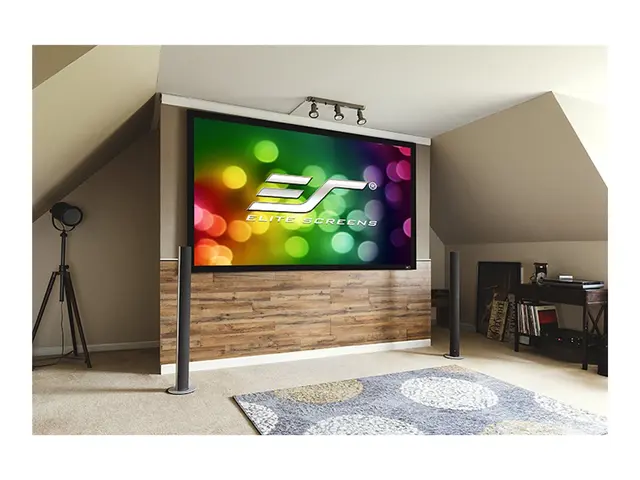 Elite SableFrame ER120WH1 - Projeksjonsskjerm - veggmonterbar - 12...