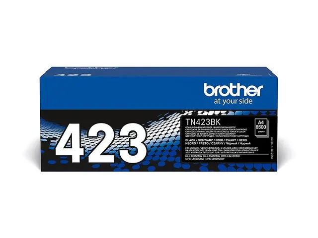 Brother TN423BK - Jumbo Yield - svart - original - tonerpatron - f...