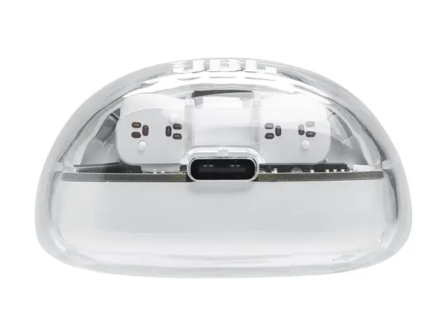 JBL TUNE Flex 2 - Ghost Edition - True wireless-hodetelefoner med mikrofon i øret - Bluetooth - aktiv støydemping - spøkelseshvit 