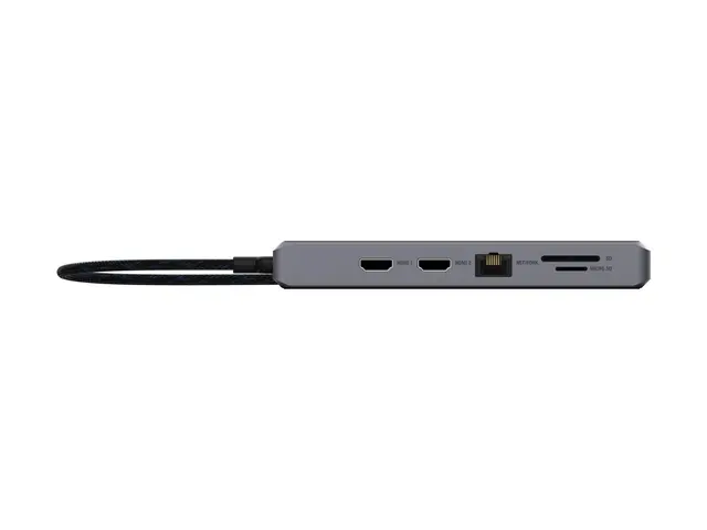 Unisynk - dokkingstasjon USB-C 2 x HDMI 1GbE