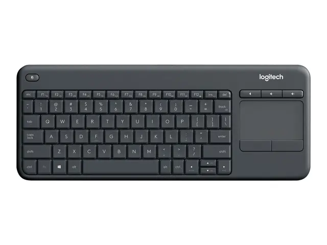 Logitech Wireless Touch Keyboard K400 Plus - Tastatur - trådløs - ...