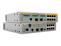 Allied Telesis AT x320-11GPT - Switch - L3 Styrt - 8 x 10/100/1000 (PoE+) + 1 x 10/100/1000 (PoE+ inngang) + 2 x 1000Base-X - rackmonterbar - PoE+