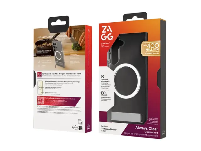 Zagg Crystal Palace Snap KS - Baksidedeksel for mobiltelefon magne...