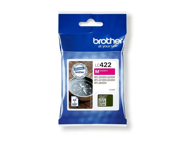 Brother LC422M - Magenta original blekkpatron for MFC-J5340DW, MFC...