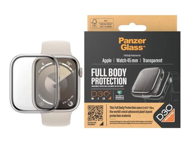 PanzerGlass - Skjermbeskyttelse for smart armbåndsur helkropp, med...
