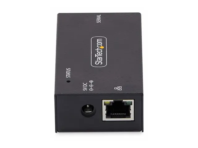 StarTech.com Serial to Ethernet Adapter, IP LAN RS232 DB9 Converte...