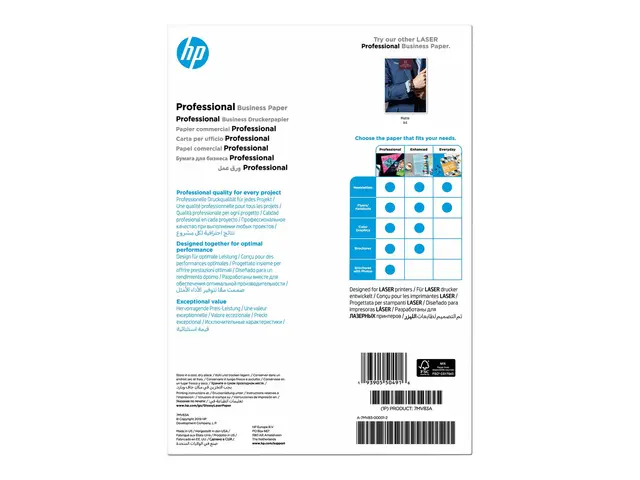 HP Professional Glossy Paper - Blank A4 (210 x 297 mm) 200 g/m² 15...