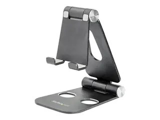 STARTECH SMARTPHONE AND TABLET STAND - PORTABLE AND FOLDABLE - BLACK