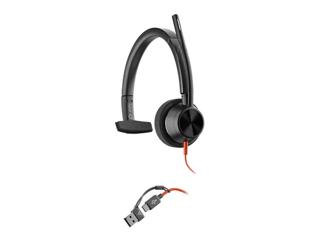 HP Poly Blackwire 3310 - 3300 series hodesett on-ear kablet USB-A ...