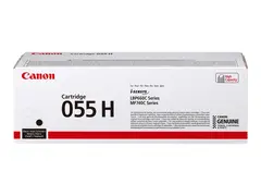 Canon 055 H - H&#248;ykapasitets - svart - original tonerpatron - for imageCLASS LBP664, MF745; i-SENSYS LBP663, LBP664, MF742, MF744, MF746; Satera LBP662