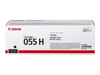 Canon 055 H - H&#248;ykapasitets - svart - original tonerpatron - for imageCLASS LBP664, MF745; i-SENSYS LBP663, LBP664, MF742, MF744, MF746; Satera LBP662