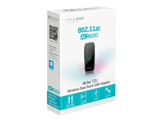 TP-Link Archer T2U - V3 nettverksadapter USB 2.0 Wi-Fi 5
