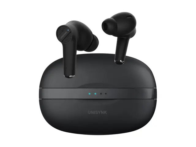 Unisynk - True wireless-hodetelefoner med mikrofon i øret Bluetoot...