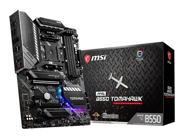 MSI MAG B550 TOMAHAWK - Hovedkort - ATX - Socket AM4 - AMD B550 Ch...