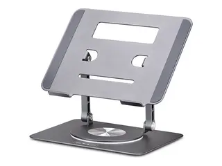 StarTech.com - Notebookstativ - 360° roterende base skrivebord - sølv