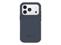 OtterBox Defender Series Pro - Baksidedeksel for mobiltelefon robust - MagSafe-samsvar - polykarbonat, termoplastisk elastomer (TPE), silikon, minneskumplast - bl&#229; f&#248;lelse - for Apple iPhone 17 Pro