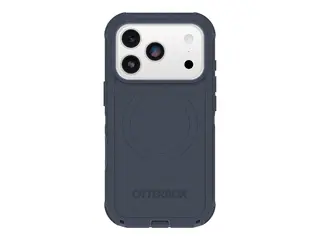 OtterBox Defender Series Pro - Baksidedeksel for mobiltelefon robust - MagSafe-samsvar - polykarbonat, termoplastisk elastomer (TPE), silikon, minneskumplast - blå følelse - for Apple iPhone 17 Pro