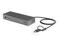 STARTECH.COM Universal Laptop Docking Station - USB-C &amp; USB 3.0 - Dual 4K DP &amp;