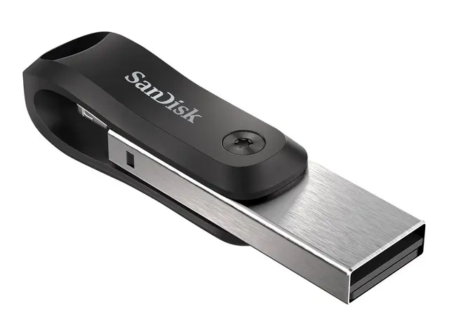 SanDisk iXpand Go - USB-flashstasjon - 128 GB - USB 3.0 / Lightning