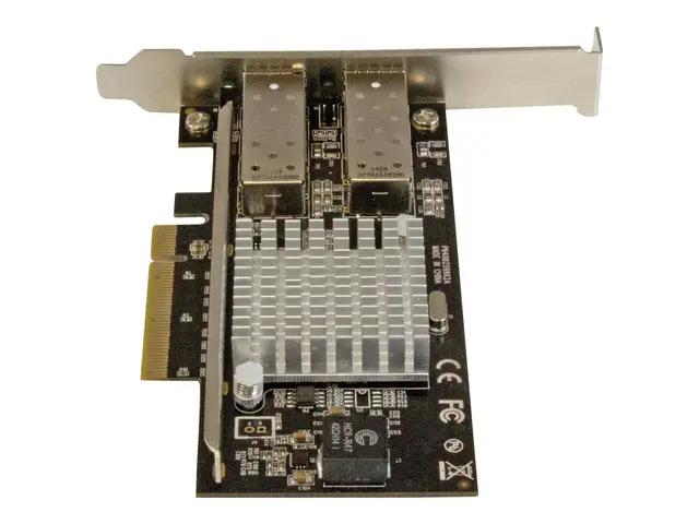 StarTech.com 10G Network Card - 2x Open SFP+ Multimode LC Fiber Co...