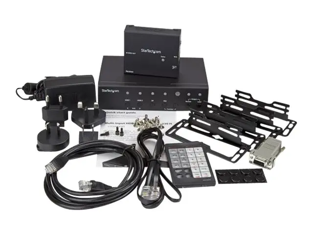 Startech Multi-Input HDBaseT Extender with Built-in Switch - Displ...