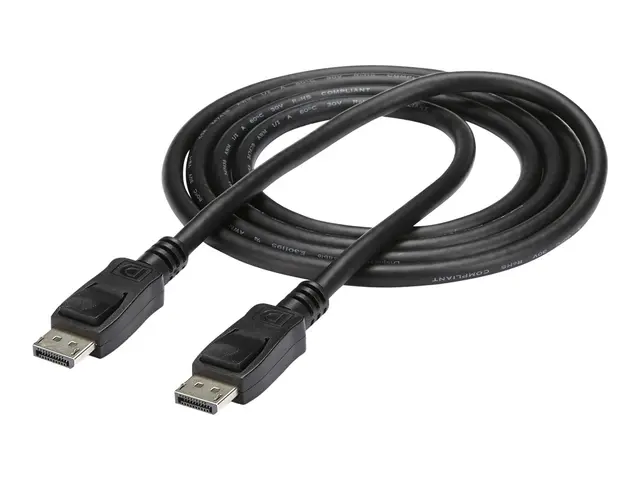 StarTech.com 5m Long DisplayPort 1.2 Cable with Latches DisplayPor...