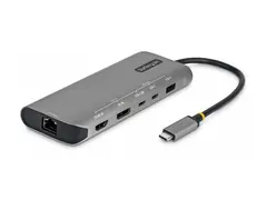 Startech - dokkingstasjon - USB4 - HDMI, DP 2.5GbE, 1GbE
