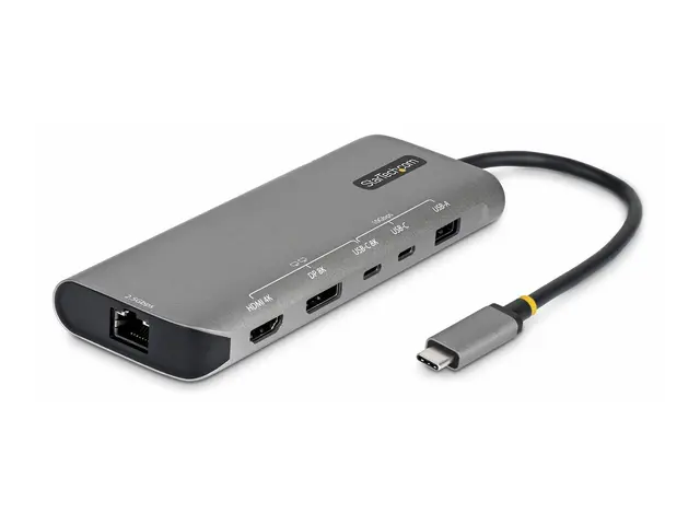 Startech - dokkingstasjon - USB4 - HDMI, DP - 2.5GbE, 1GbE