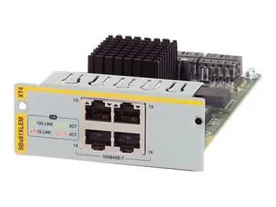 Allied Telesis SwitchBlade AT SBx81XLEM/XT4 - Utvidelsesmodul - 10...