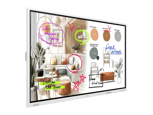 Samsung Flip WM85FX - 85" Diagonalklasse WMFX Series LED-bakgrunns...