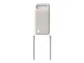 Doro - Baksidedeksel for mobiltelefon - termoplast-polyuretan (TPU) hvit - for Aurora A10, A11
