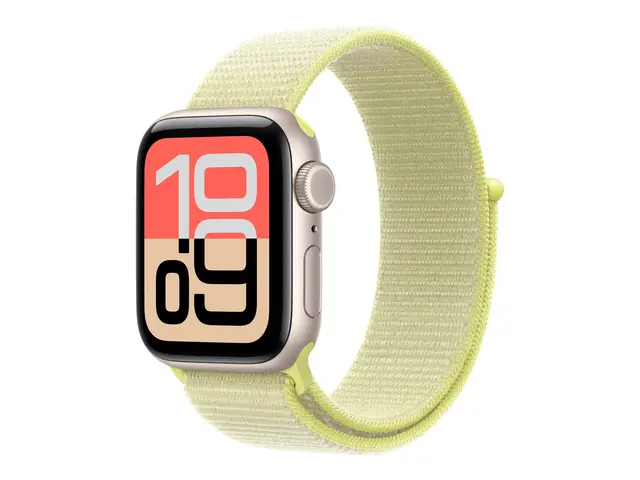 Apple - Sløyfe for smart armbåndsur 40mm 130 200 mm neongul Watch ...