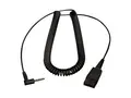 Jabra PC CORD - Hodetelefonkabel minijakk hann til Quick Disconnect - for BIZ 1500, 2300, 2400
